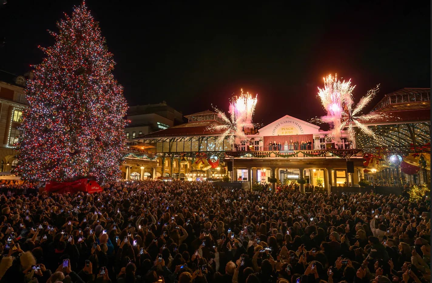 12. Watch the Covent Garden Lights Switch On 