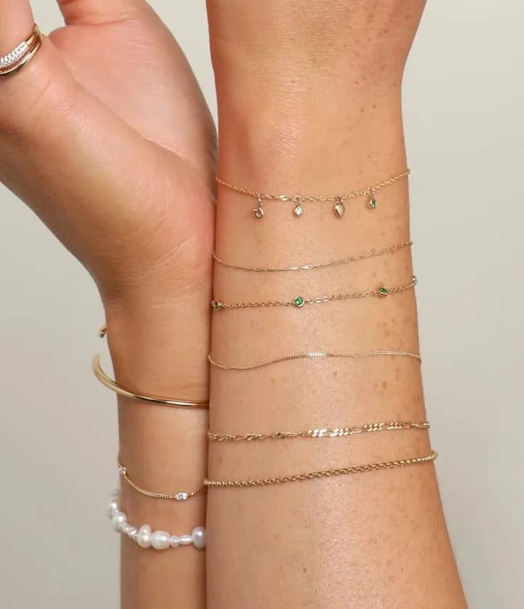 Welded jewellery at Astrid & Miyu