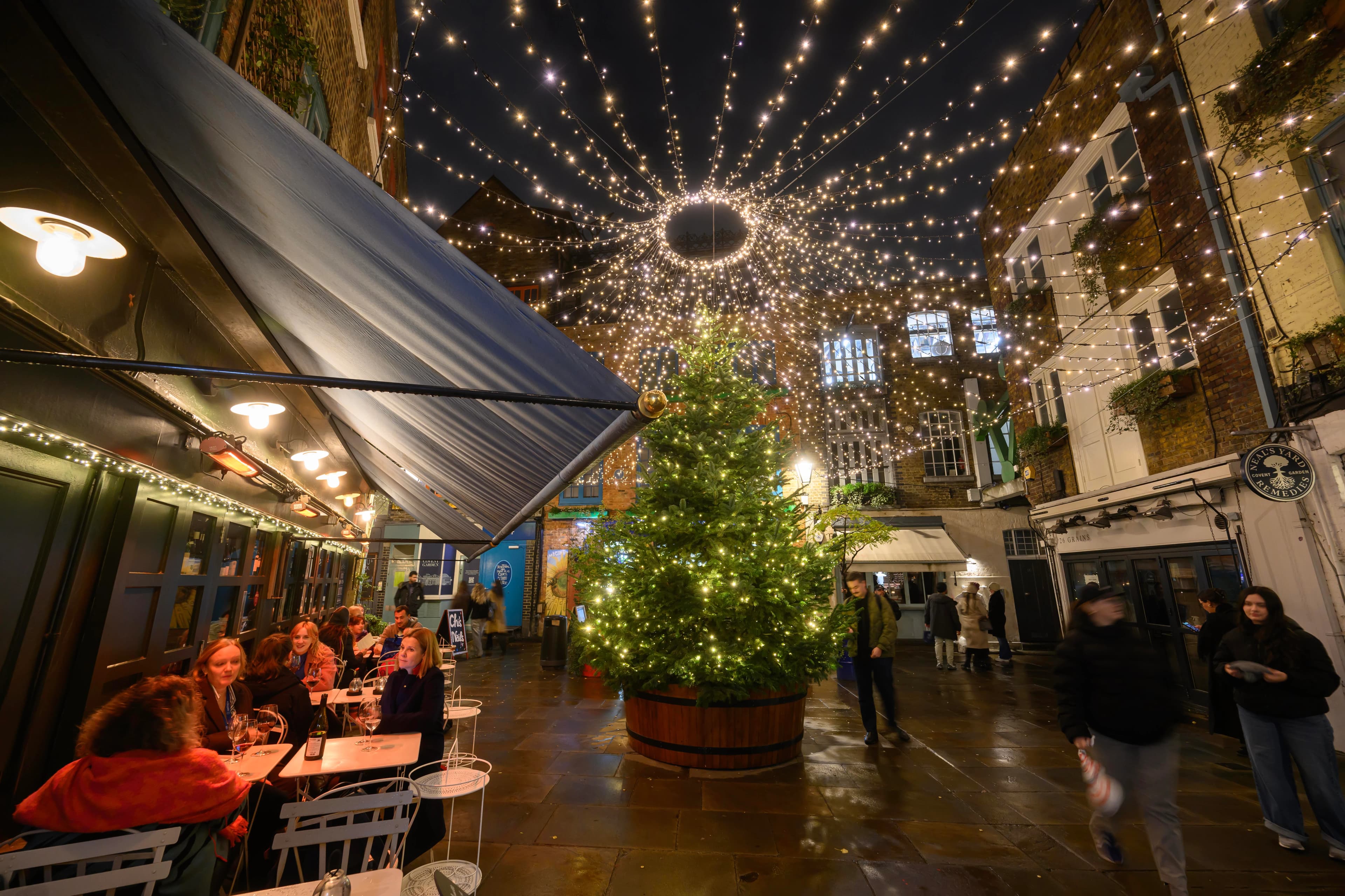 Tranquil Celebrations at Neal's Yard 