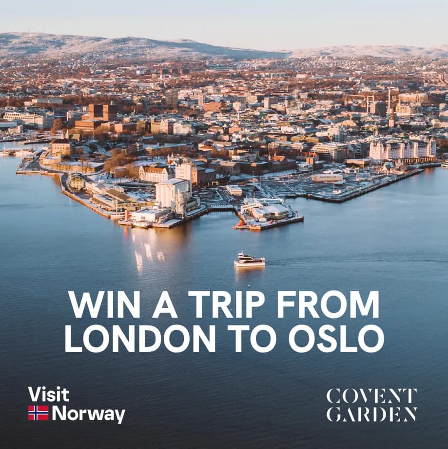 WIN a trip from London to Oslo