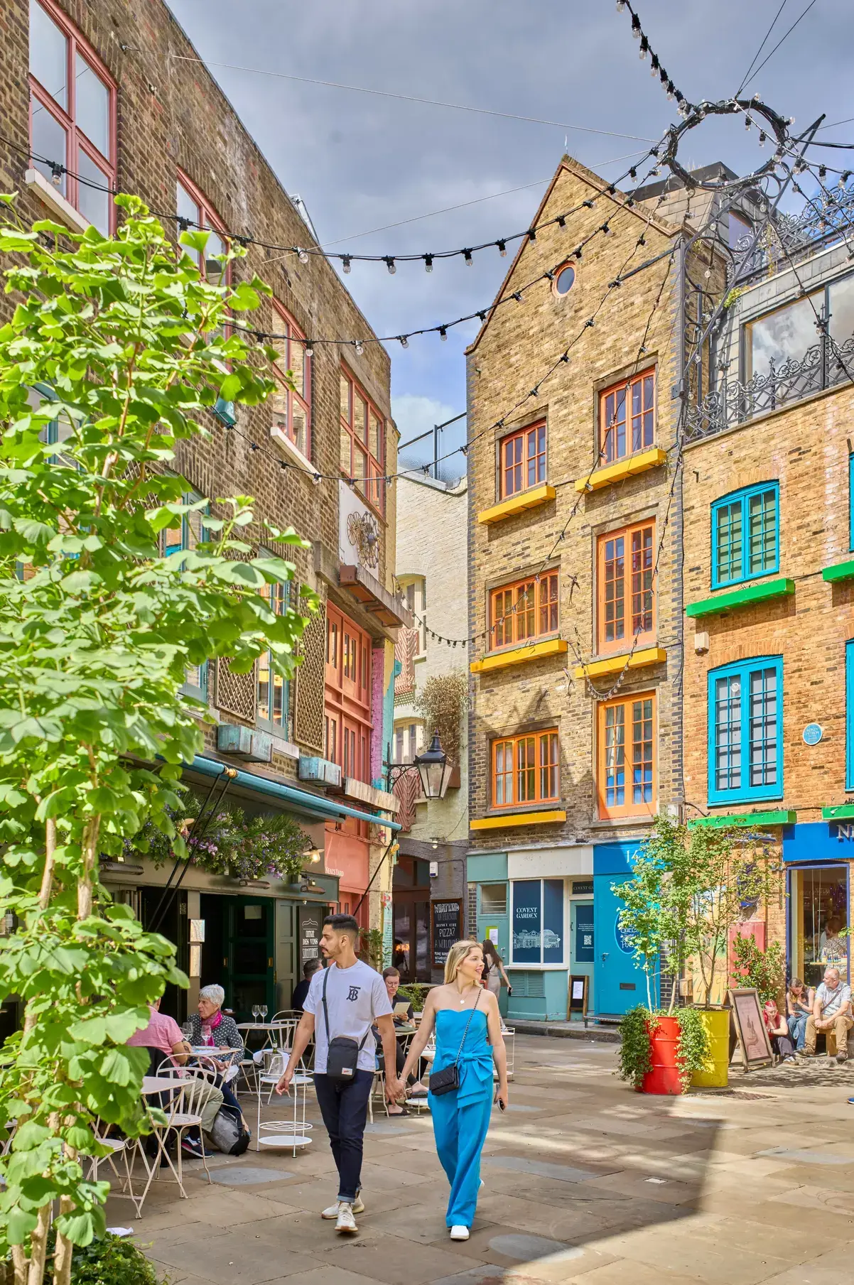 London's Most Colourful Hidden Courtyard